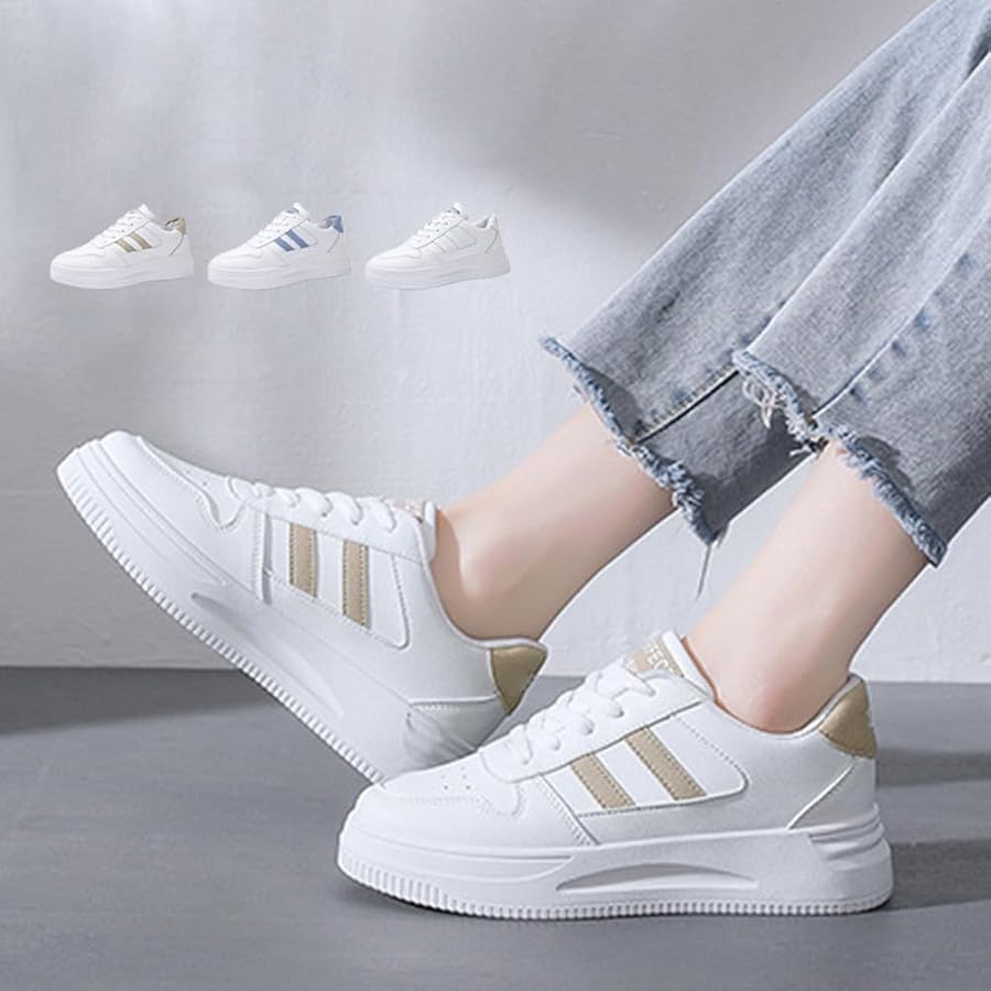 Amazon | [miniministore] ローカットスニーカー 白 レディース
